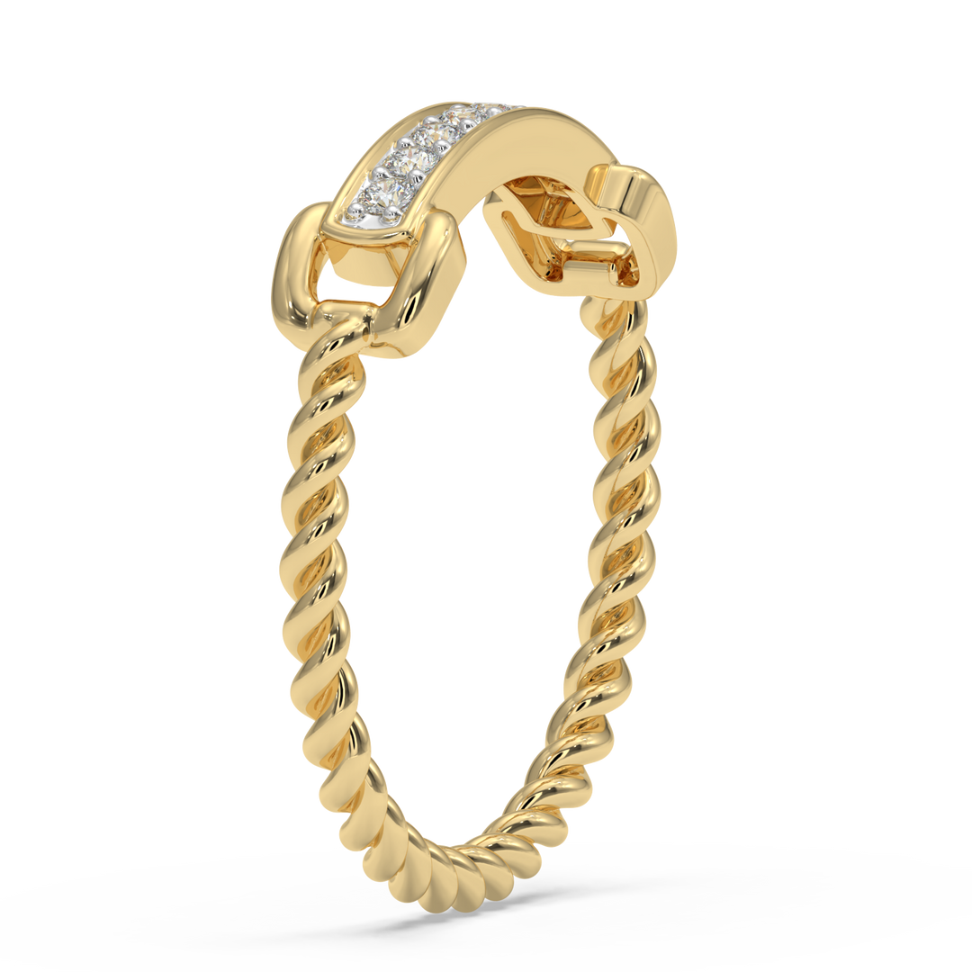 9K Gold Jasmine Ring