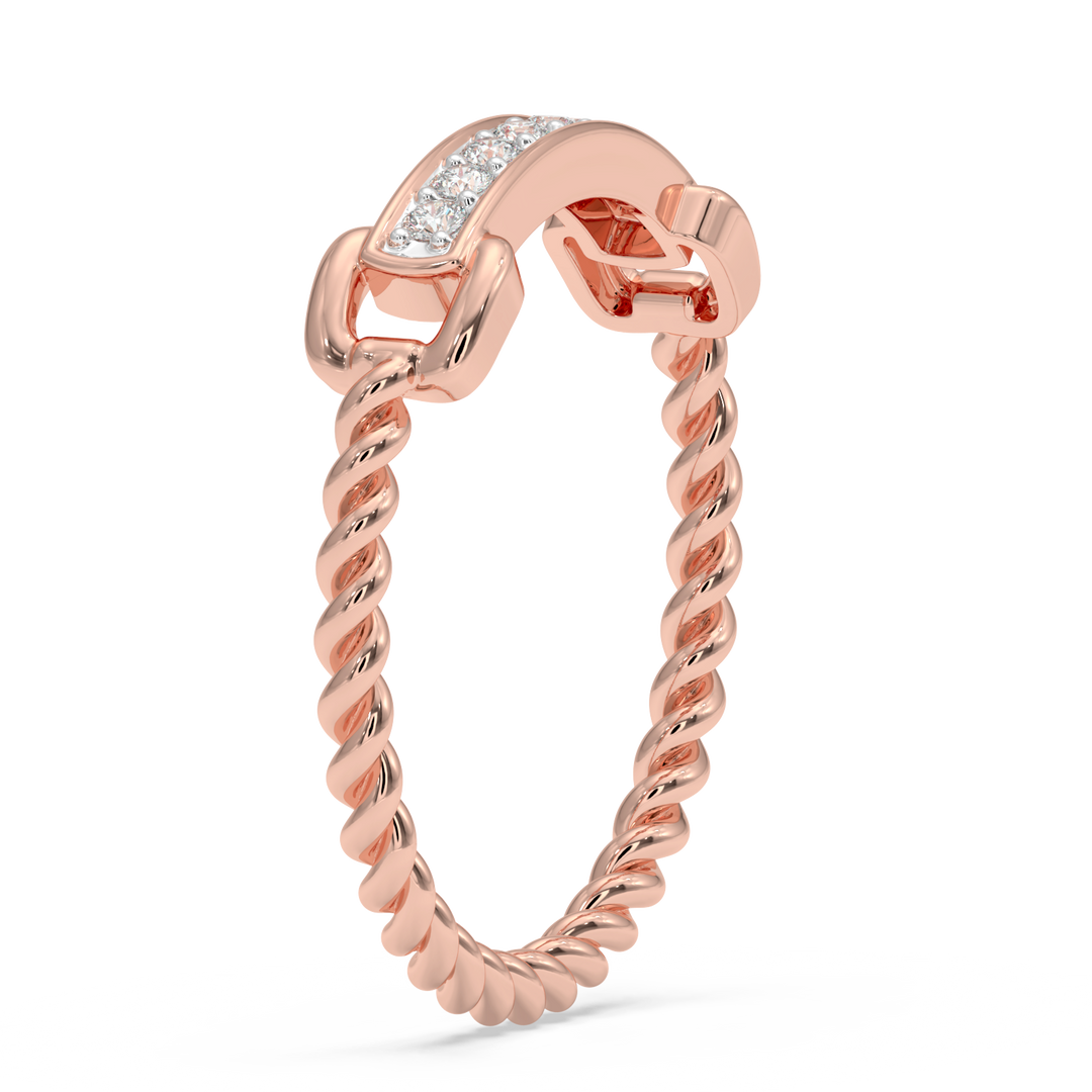 9K Gold Jasmine Ring