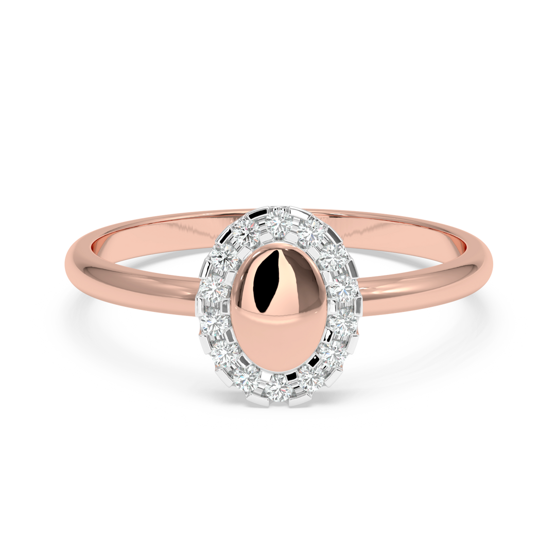 9K Gold Iris Ring