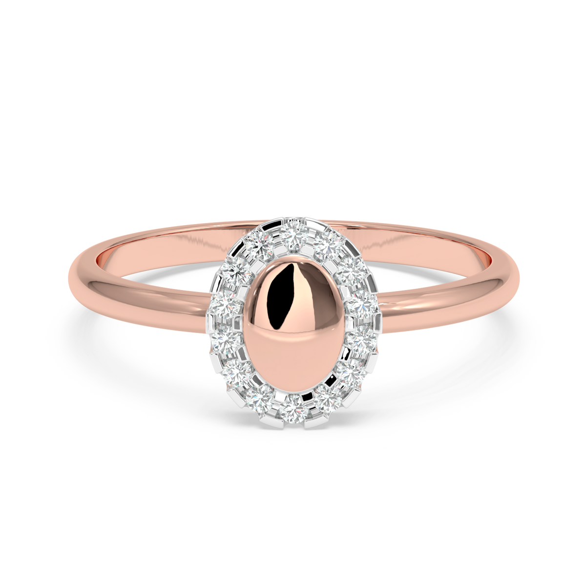 9k gold iris ring