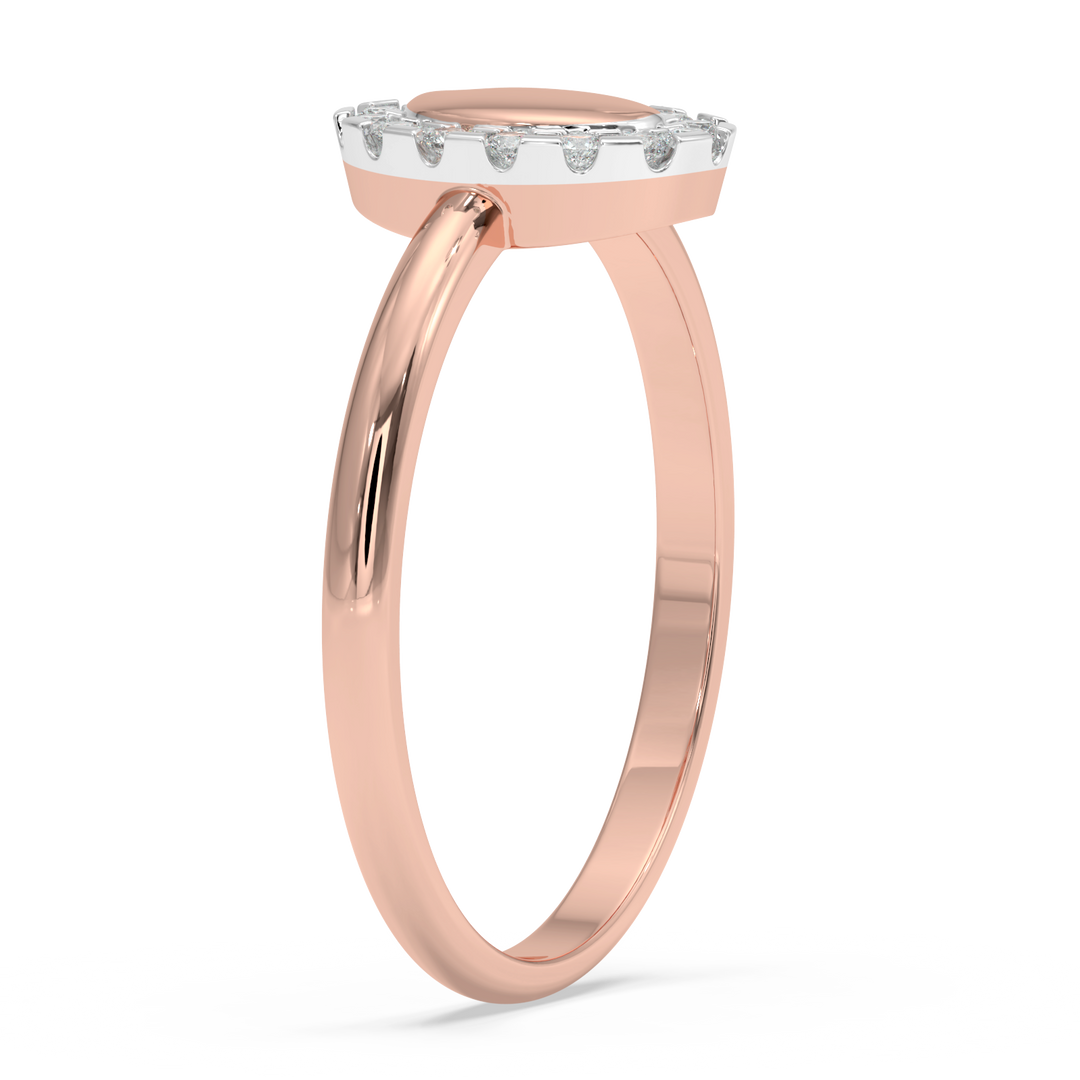 9K Gold Iris Ring