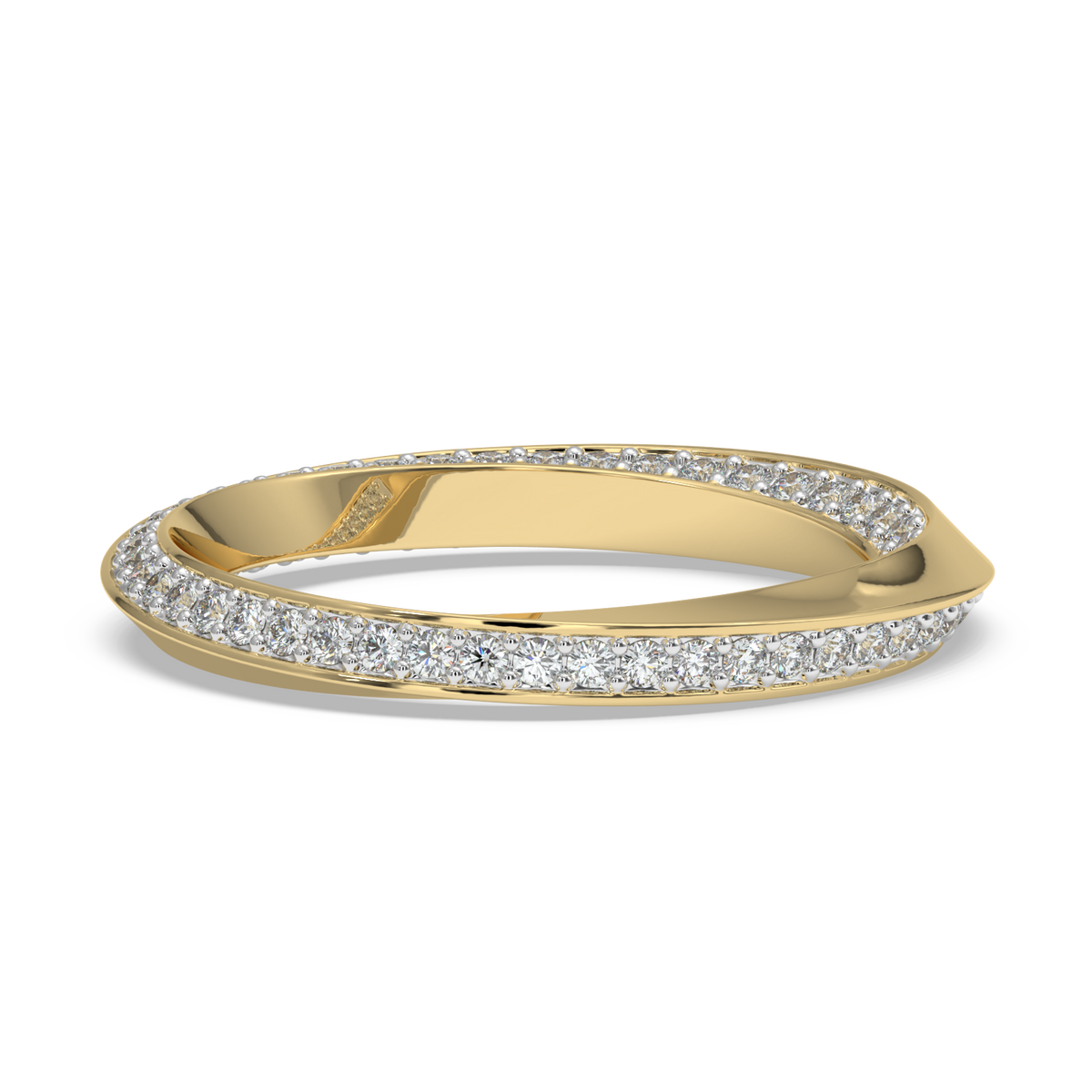 9k gold violet ring