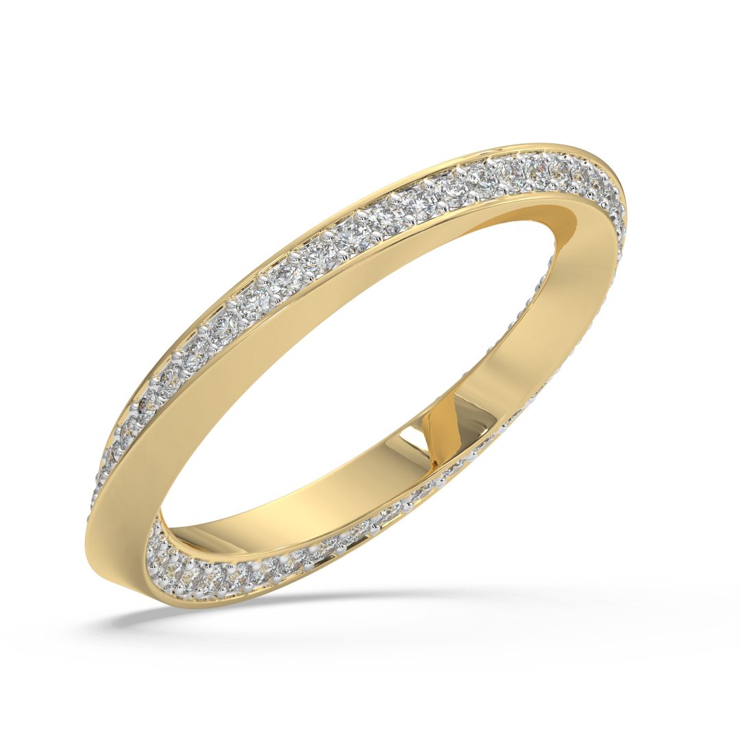 9K Gold Violet Ring