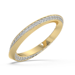 Load image into Gallery viewer, 9K Gold Violet Ring
