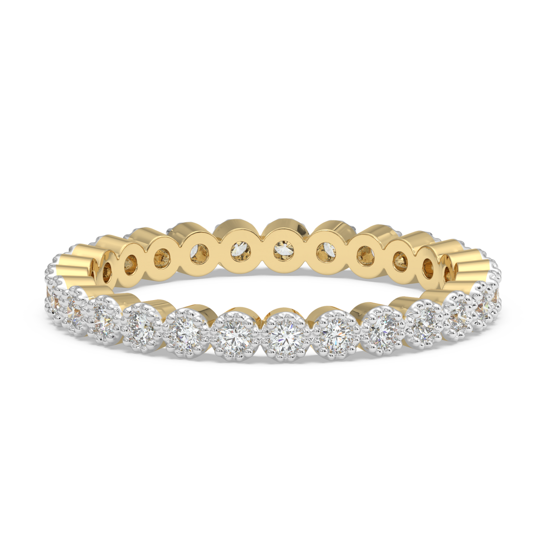 9K Gold Azalea Ring
