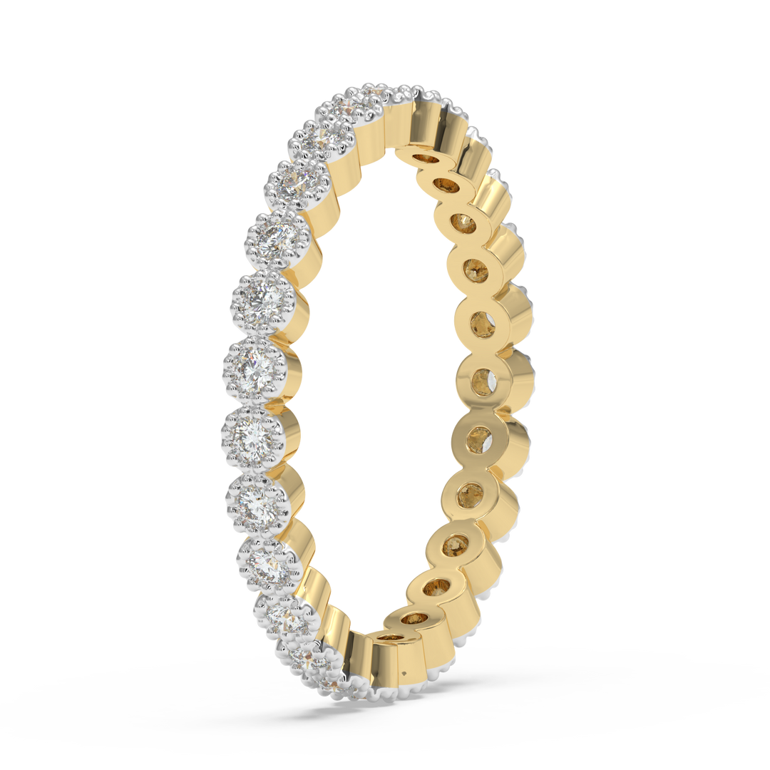 9K Gold Azalea Ring