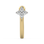 Load image into Gallery viewer, 9K Gold Indigo Nose Pin
