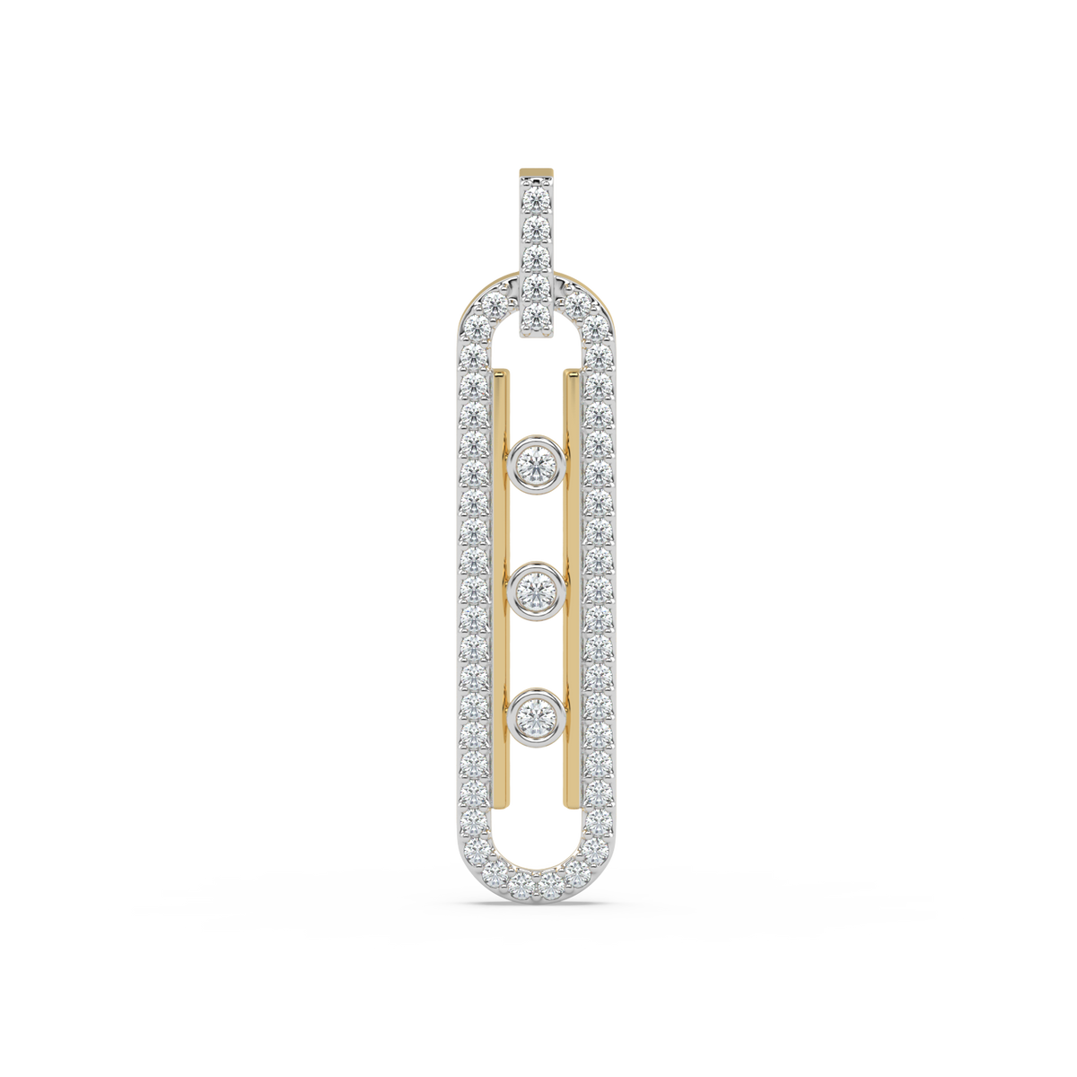 9k gold mercy pendant