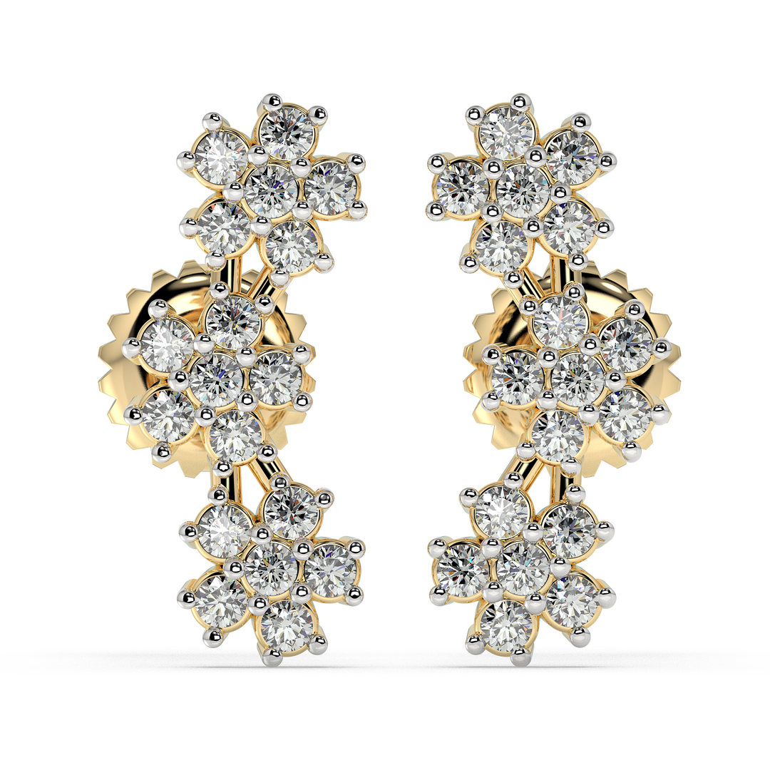9K Gold Nadia Earrings