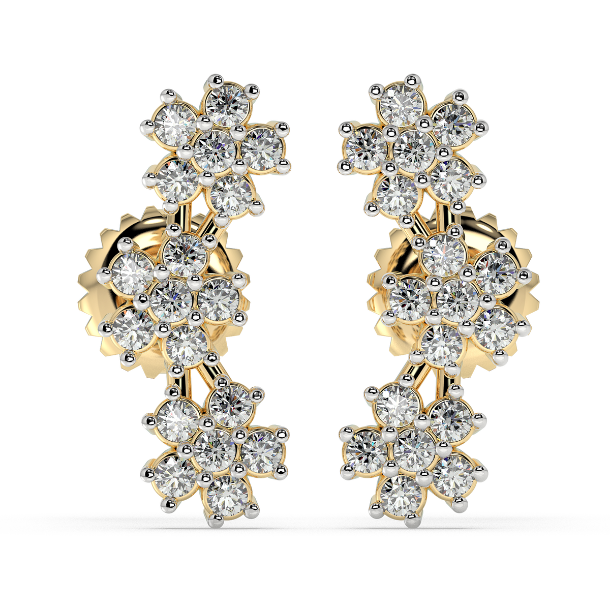 9k gold nadia earrings