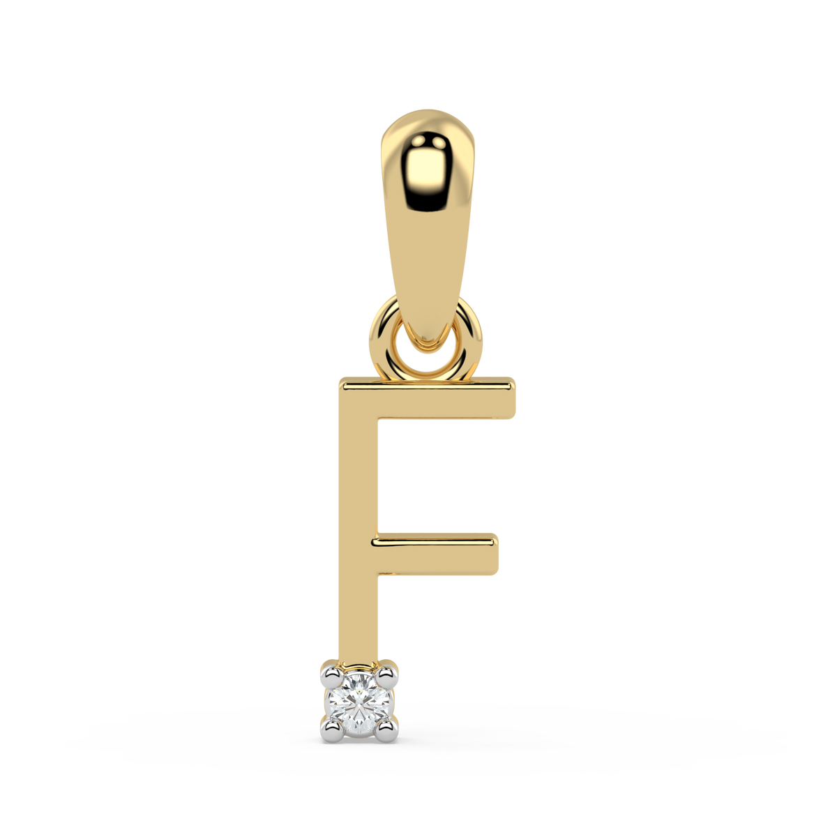 9k gold briar pendant