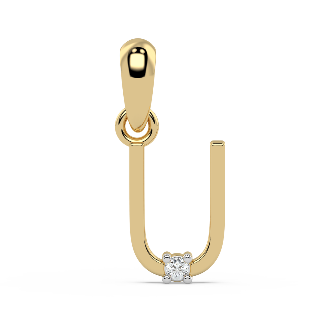 9K Gold Fawn Pendant
