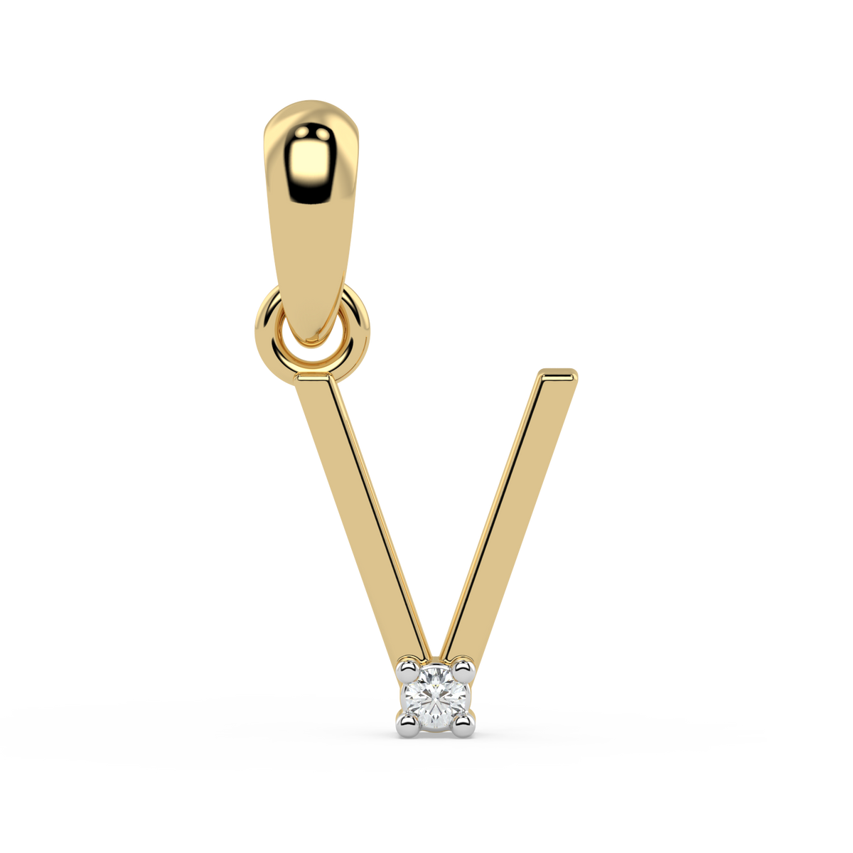 9k gold giselle pendant