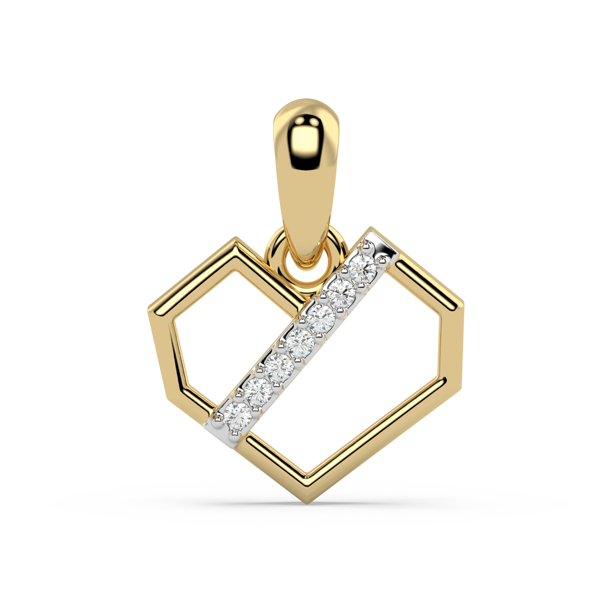 9k gold noelline pendant