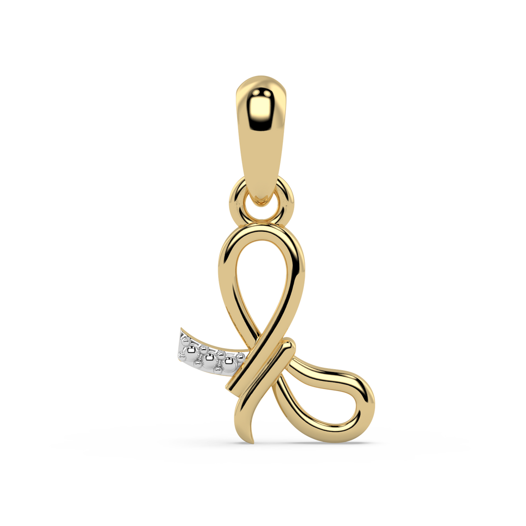 9K Gold Pomeline Pendant