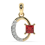 Load image into Gallery viewer, 9K Gold Crystal Pendant
