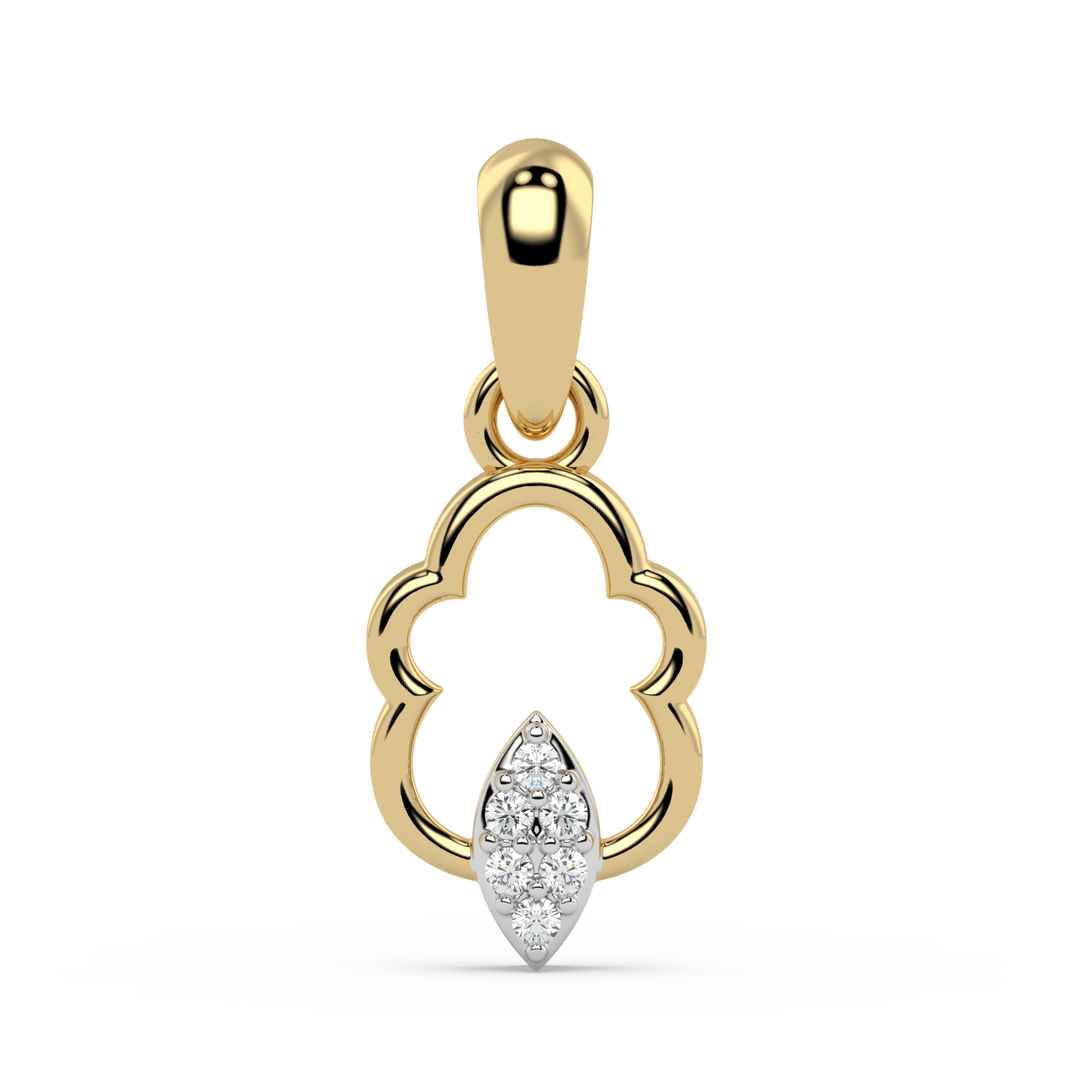 9K Gold Estelle Pendant