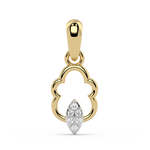 Load image into Gallery viewer, 9K Gold Estelle Pendant

