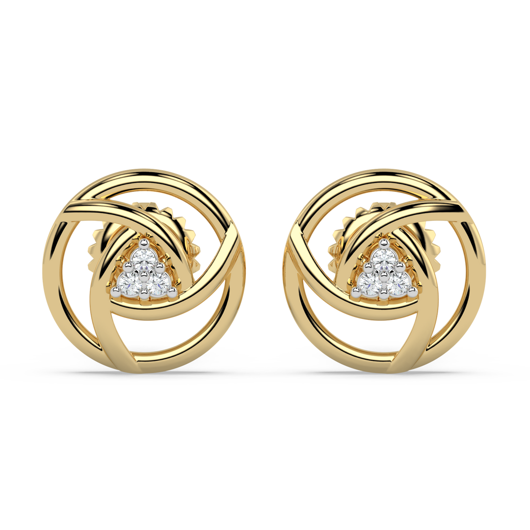 9K Gold Farah Earrings