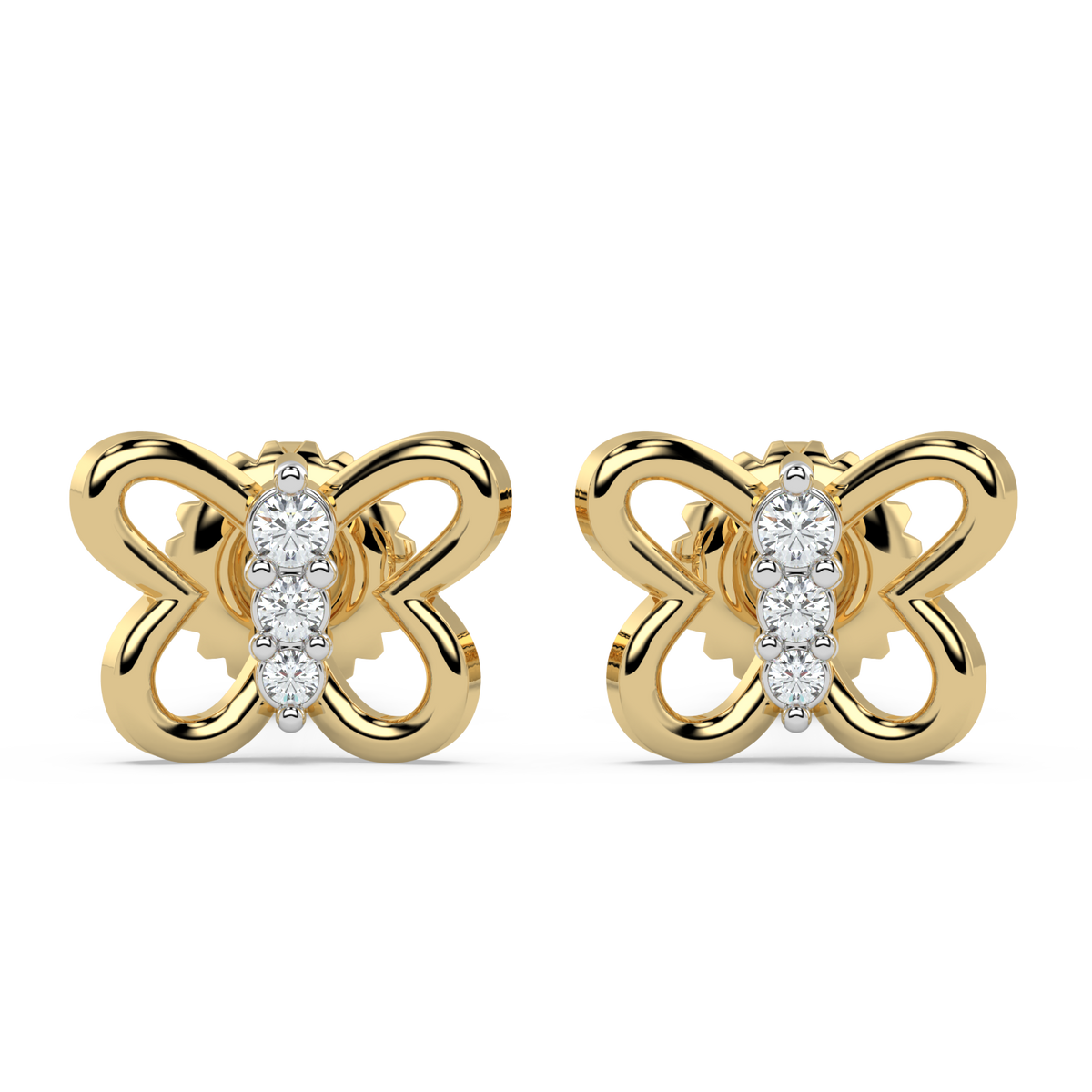 9k gold chloe earrings