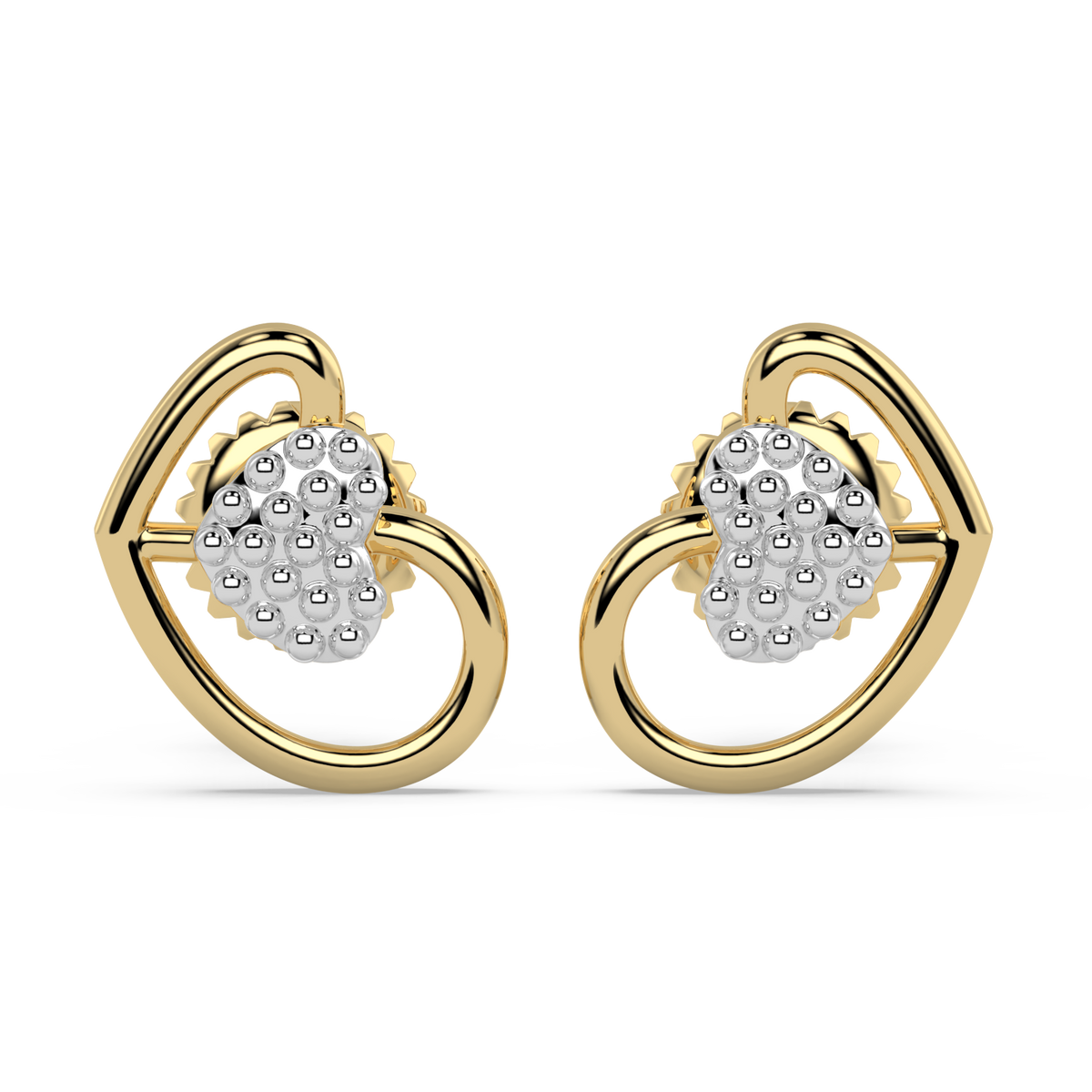 9k gold sienna earrings