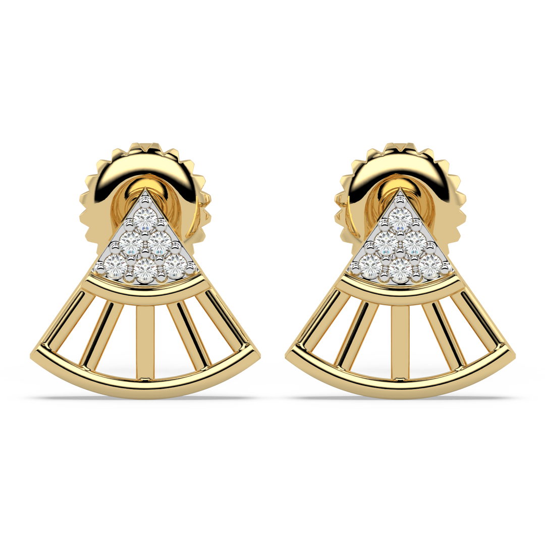 9K Gold Stella Earrings