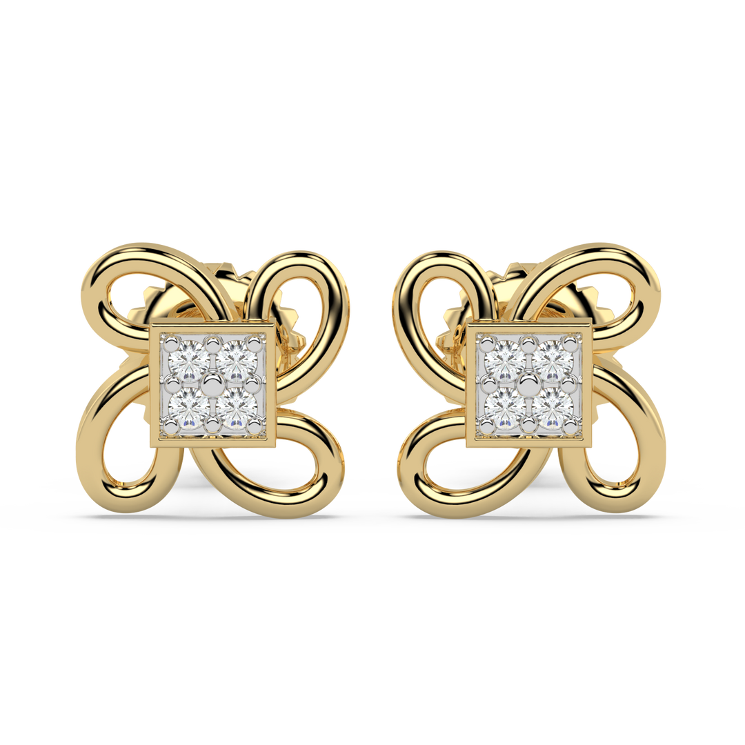 9K Gold Renata Earrings