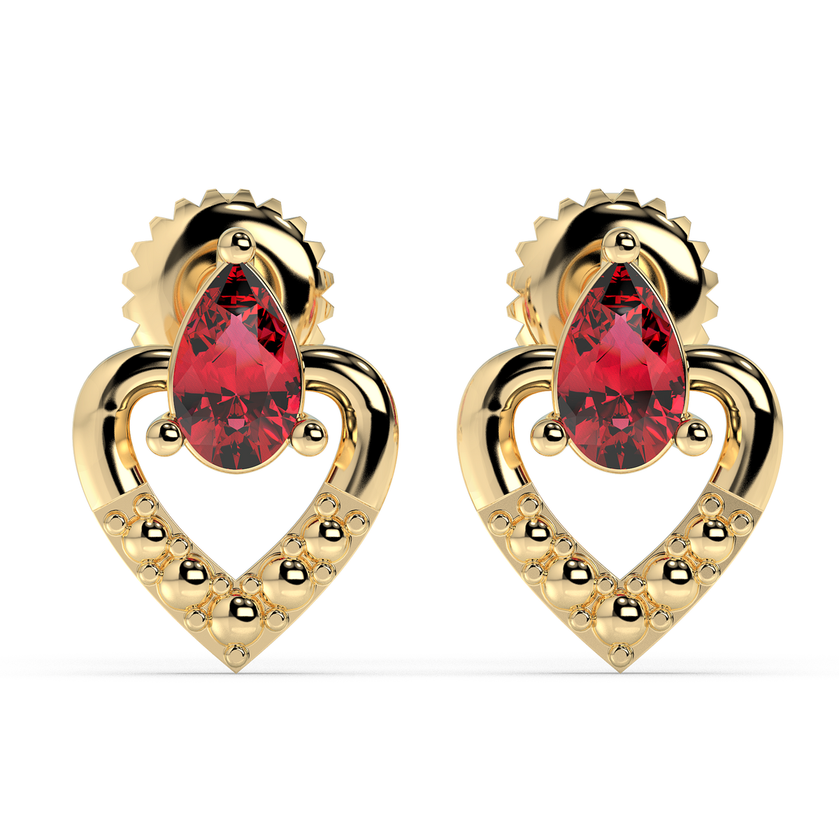 9k gold mariana earrings