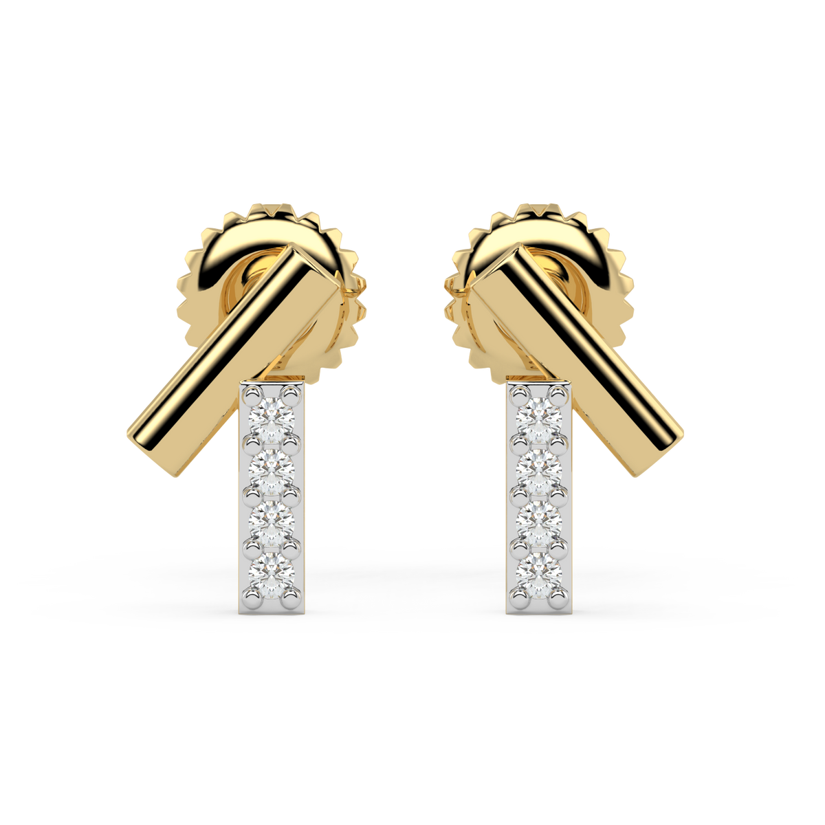 9k gold liora earrings