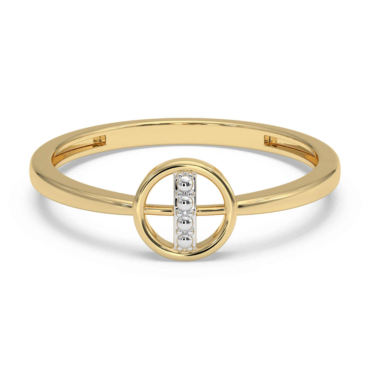 9k gold mahira ring