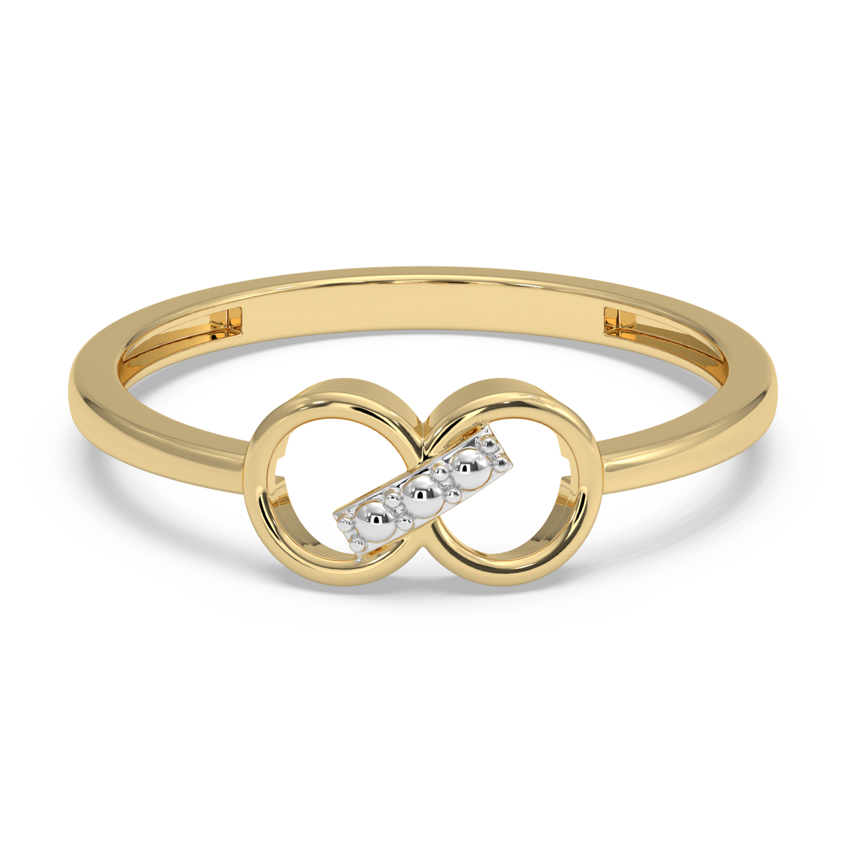 9k gold naina ring