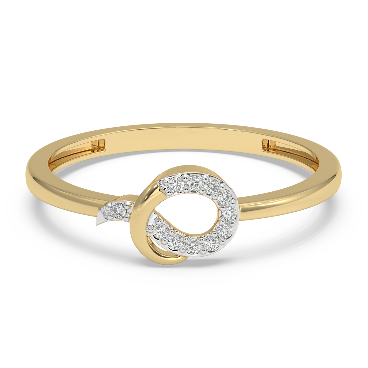 9k gold inaya ring