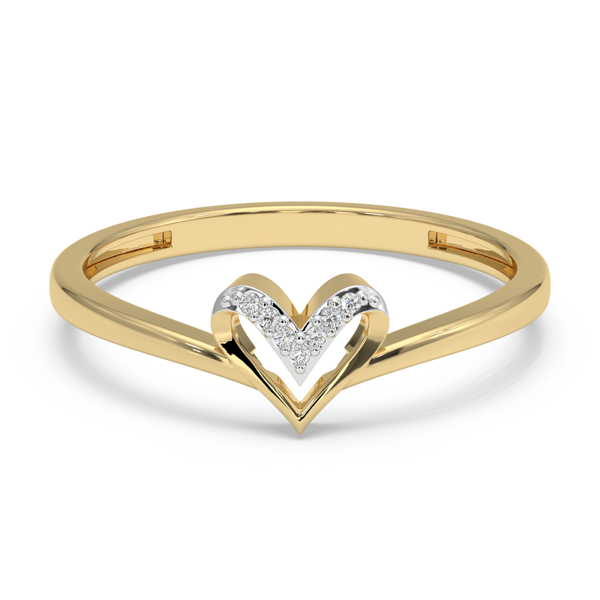 9k gold thalia ring