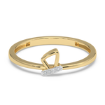 Load image into Gallery viewer, 9K Gold Vega Ring

