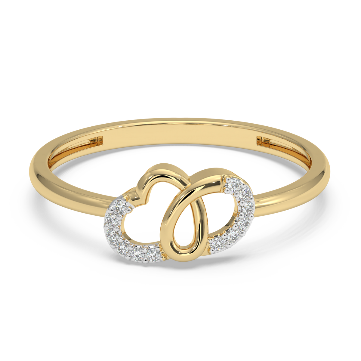 9k gold theodora ring