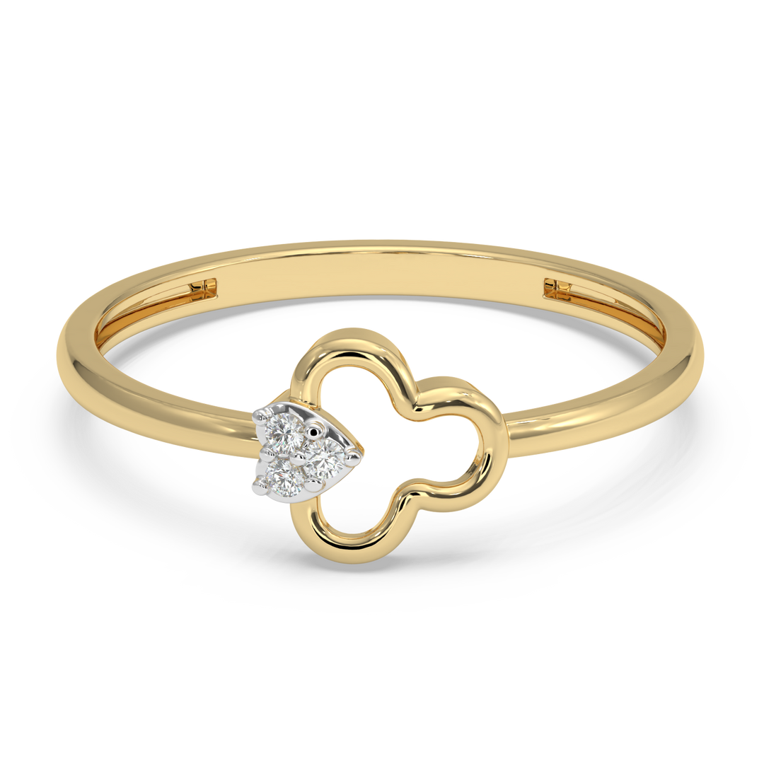 9K Gold Constance Ring