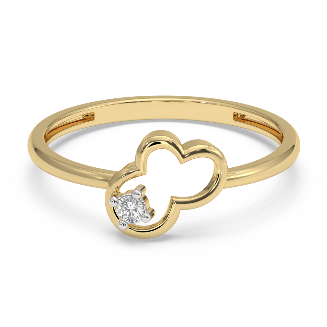 9K Gold Beatrice Ring