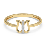 Load image into Gallery viewer, 9K Gold Donatella Ring
