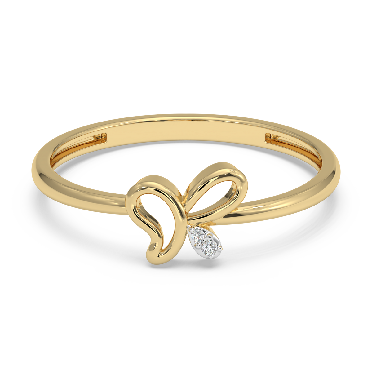9k gold tara ring