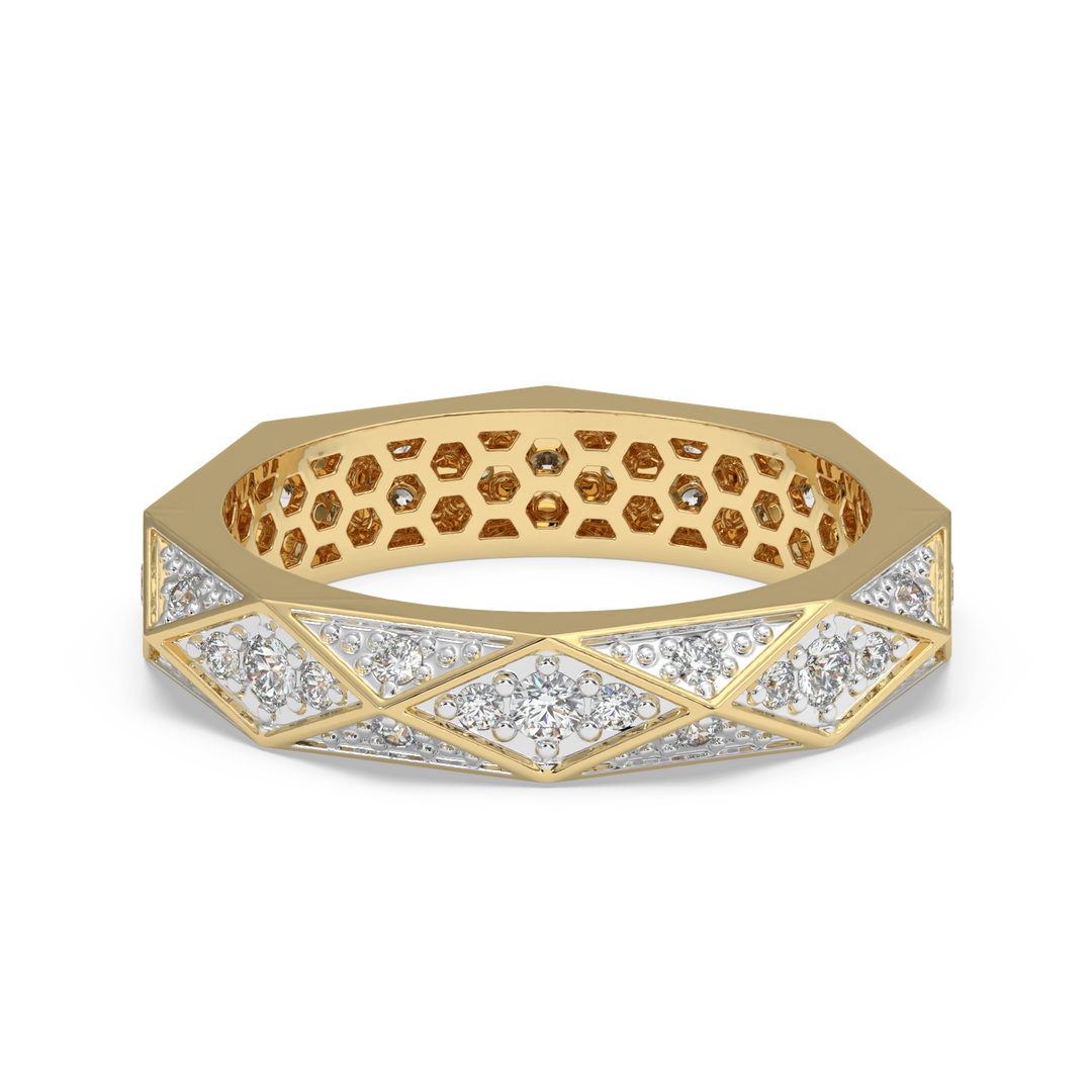 9K Gold Saanvi Ring