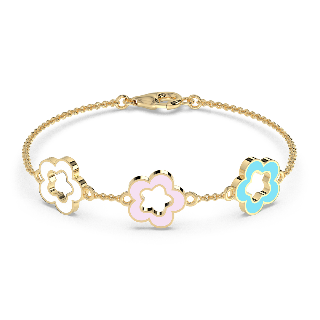 9K Gold Jade Bracelet