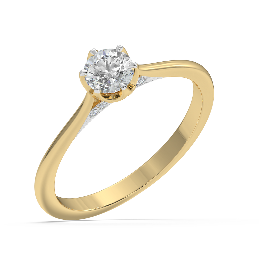 9K Gold Augustina Ring