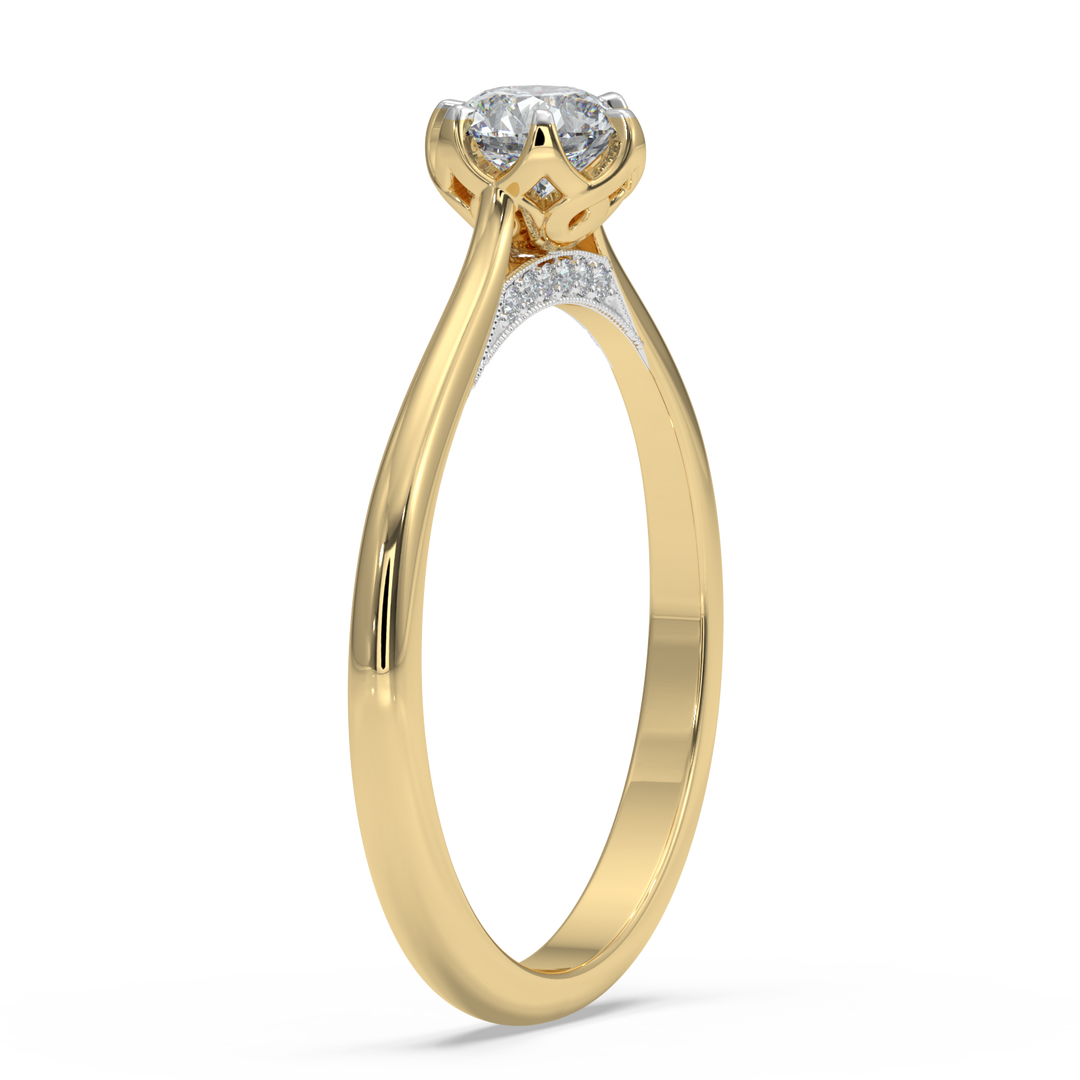 9K Gold Augustina Ring