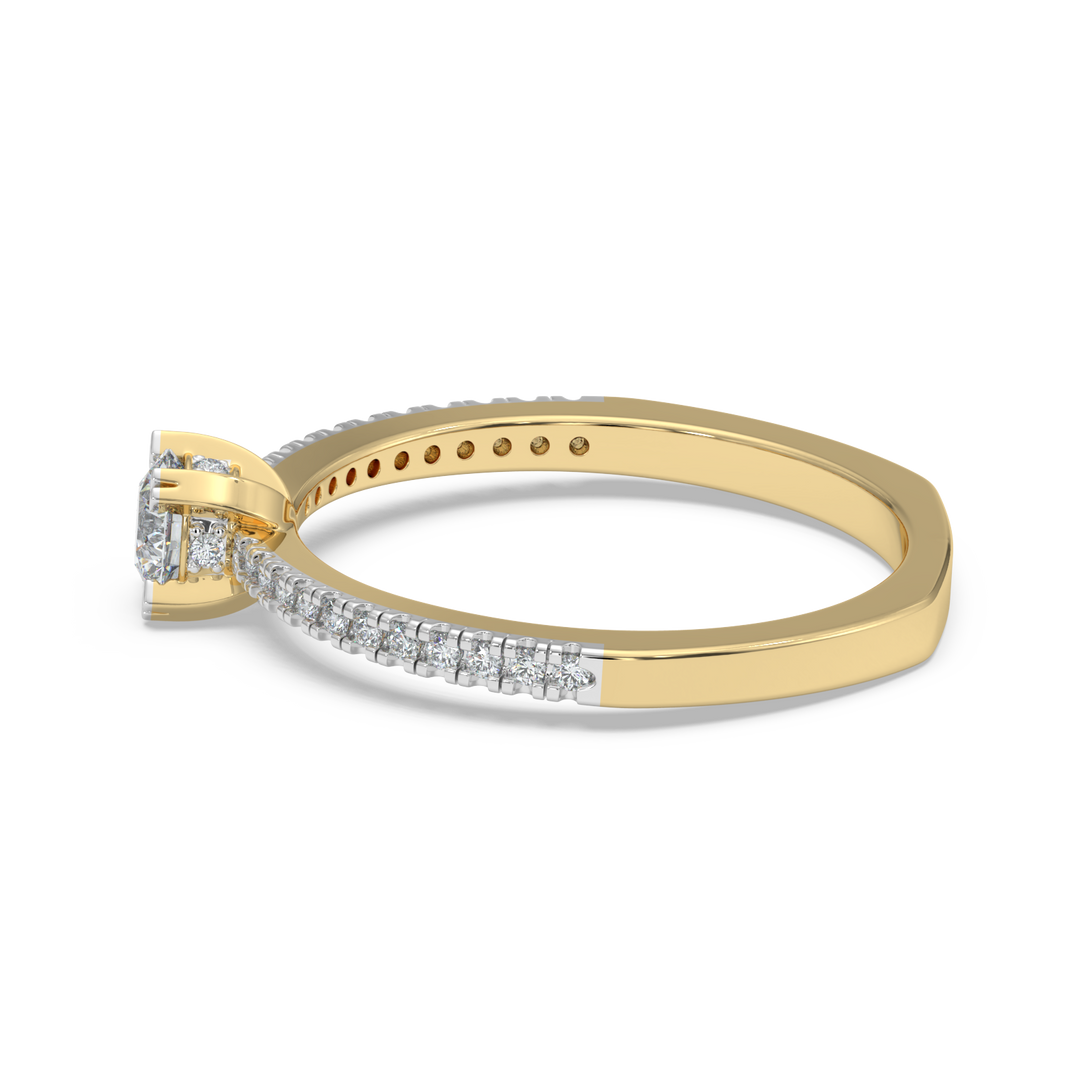 9K Gold Cordelia Ring