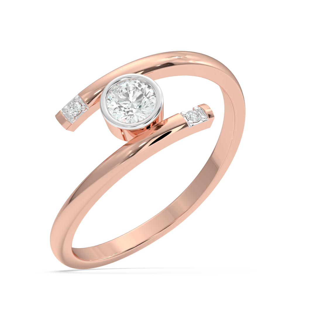 9K Gold Delphine Ring