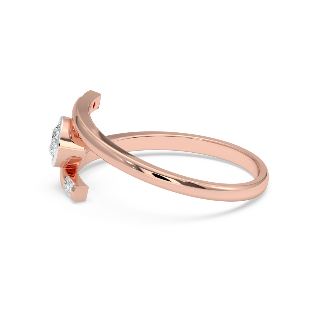 9K Gold Delphine Ring