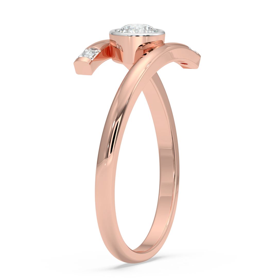 9K Gold Delphine Ring