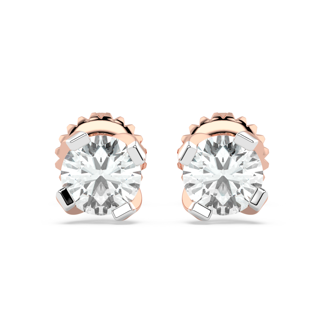 9K Gold Lilac Earrings
