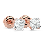 Load image into Gallery viewer, 9K Gold Lilac Earrings
