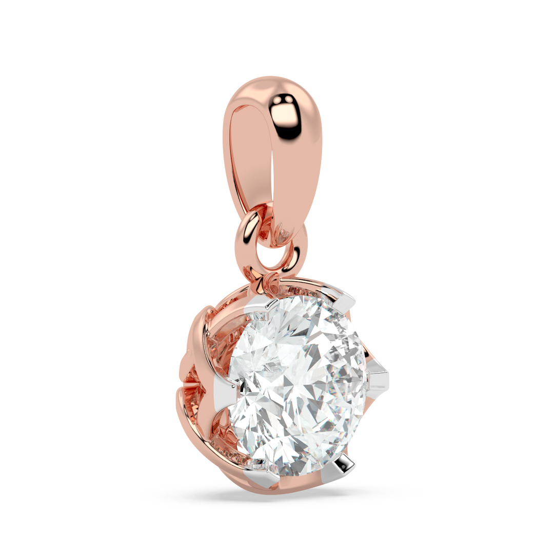 9K Gold Esmeralda Pendant